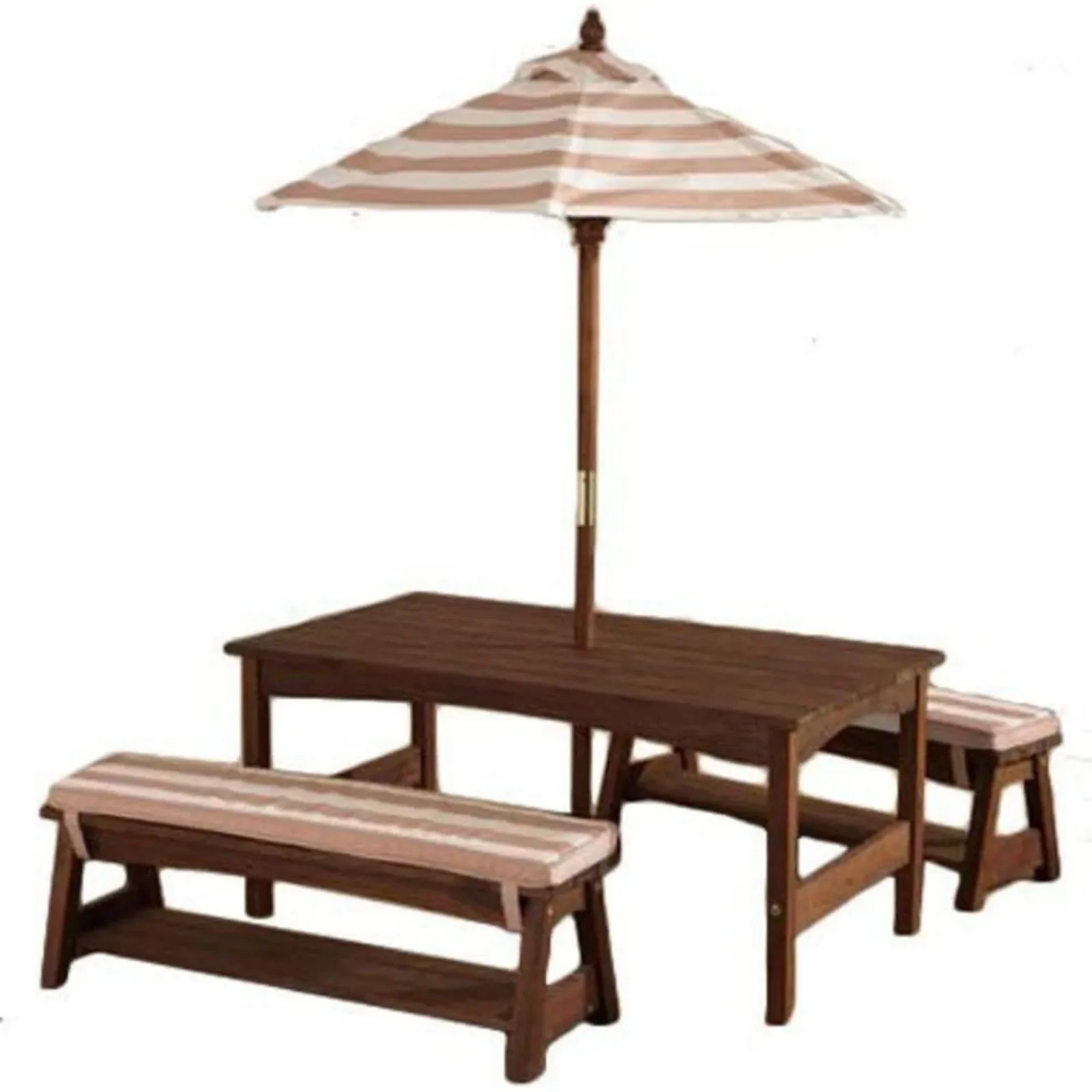 Kids Outdoor Umbrella For Table - For Outdoor Wooden Table & Bench