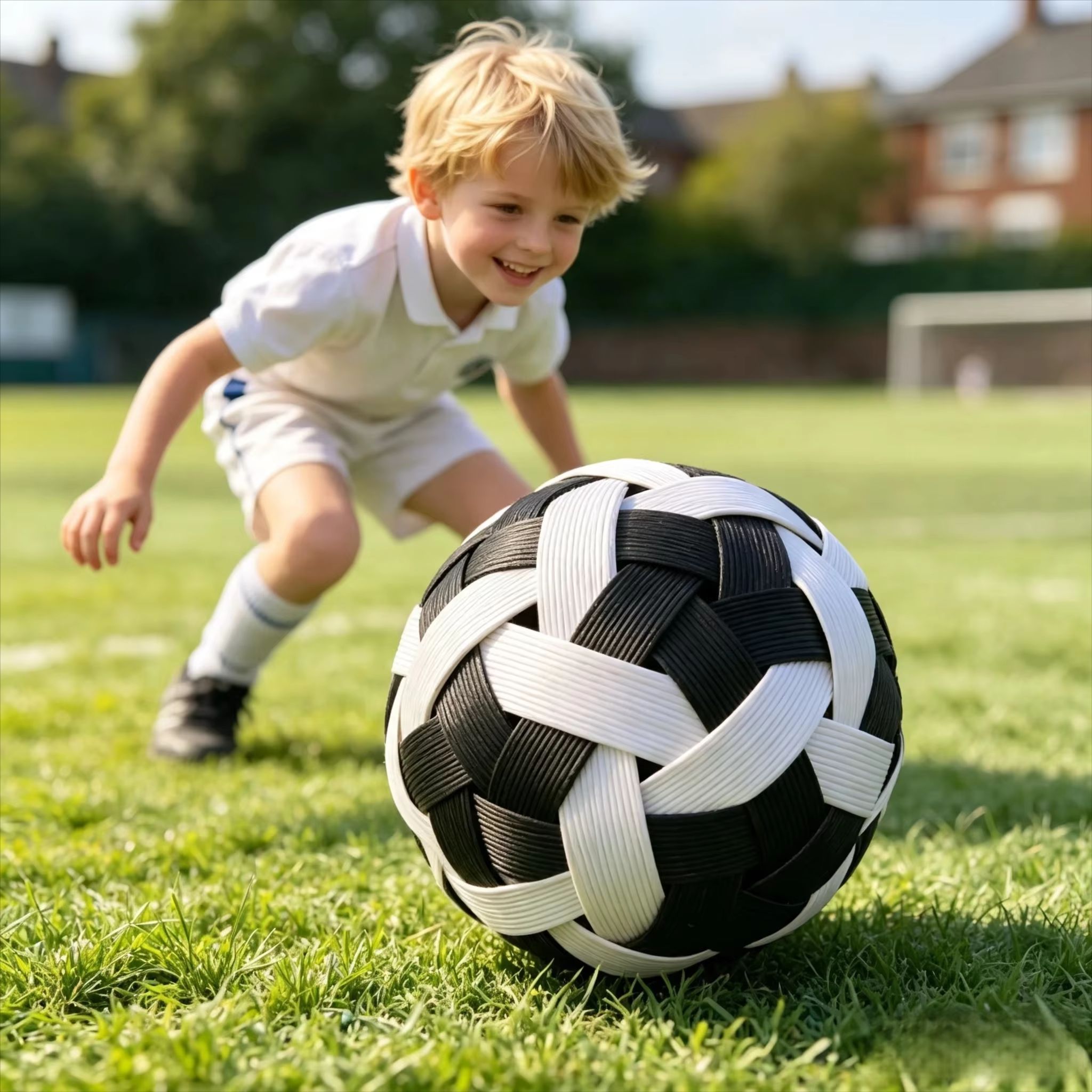 Kids Outdoor Ball - Kids Sepak Takraw Rattan Ball Hand