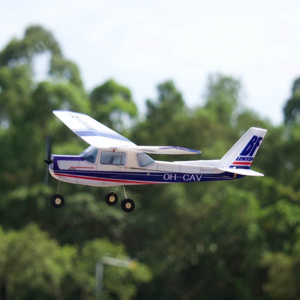 Kids Outdoor Gifts - MinimumRC Plane Kit Blue Cessna152 360mm