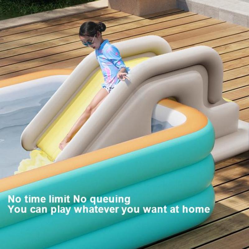 Kids Outdoor Water Toys - Inflatable Water Slide Kids Swimming Water