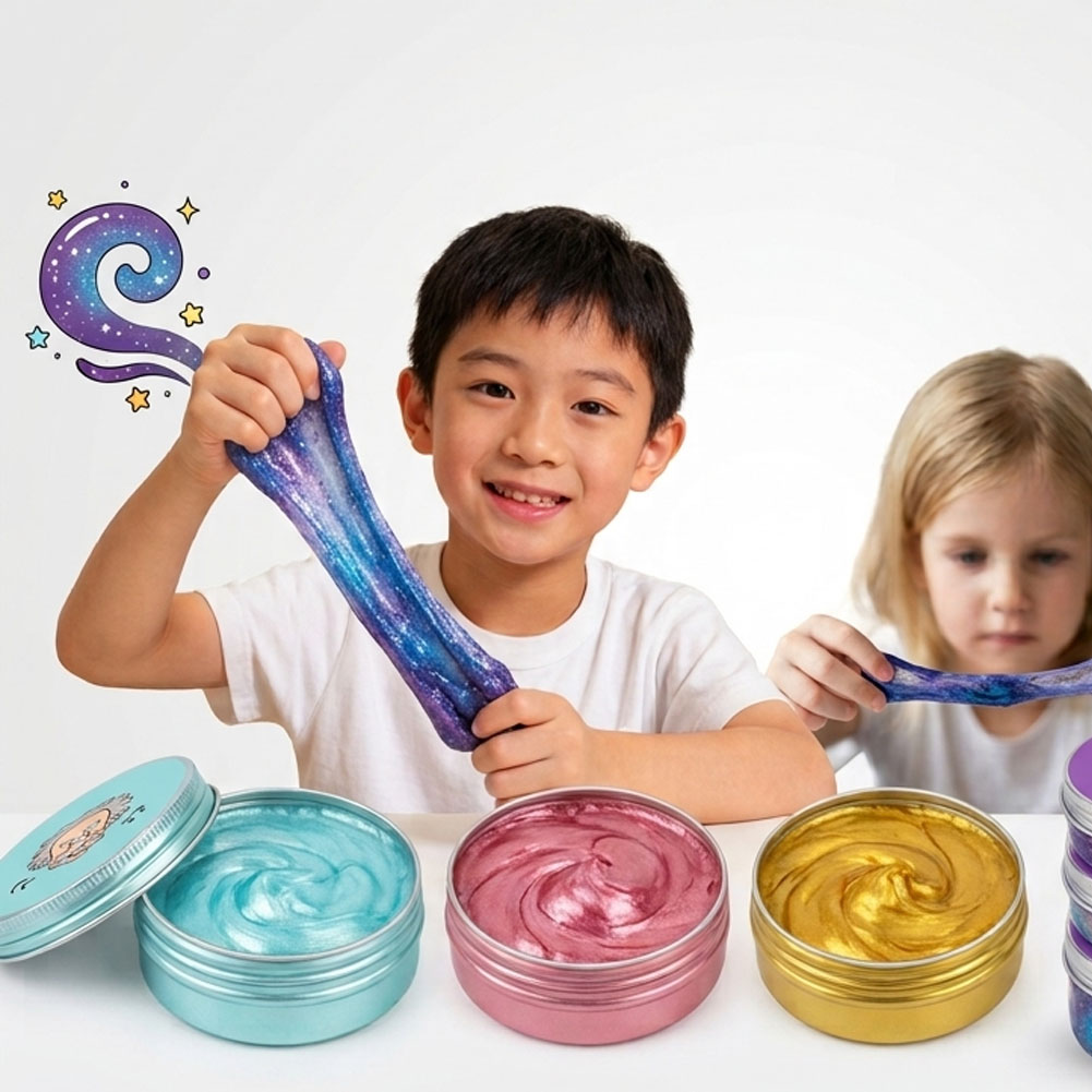 Muddy Puddle Suit - Reusable Putty Liquid Crystal Bouncy Slime
