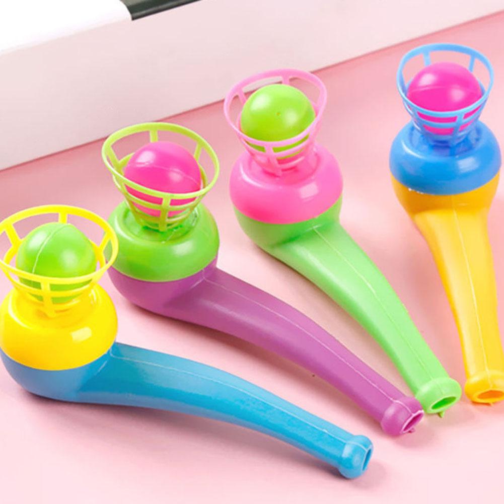 Kids Outdoor Ball - 1PCS Plastic Pipe Blowing Ball Toys