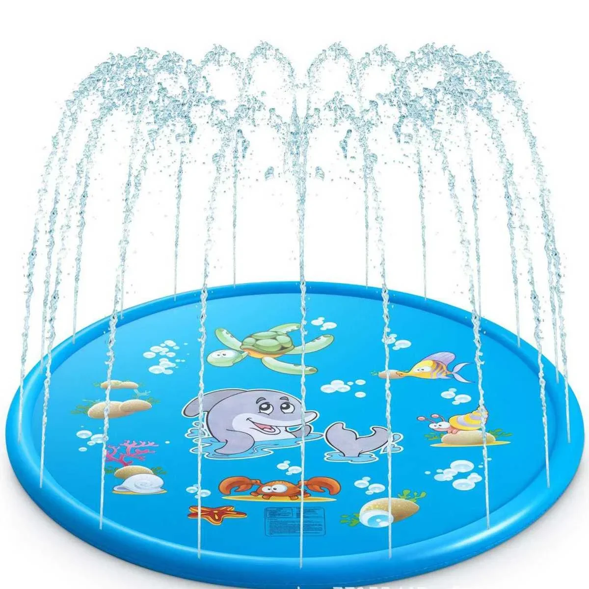 Sprinkler Splash Pad - 100/170cm Kids Outdoor Funny Toys Children