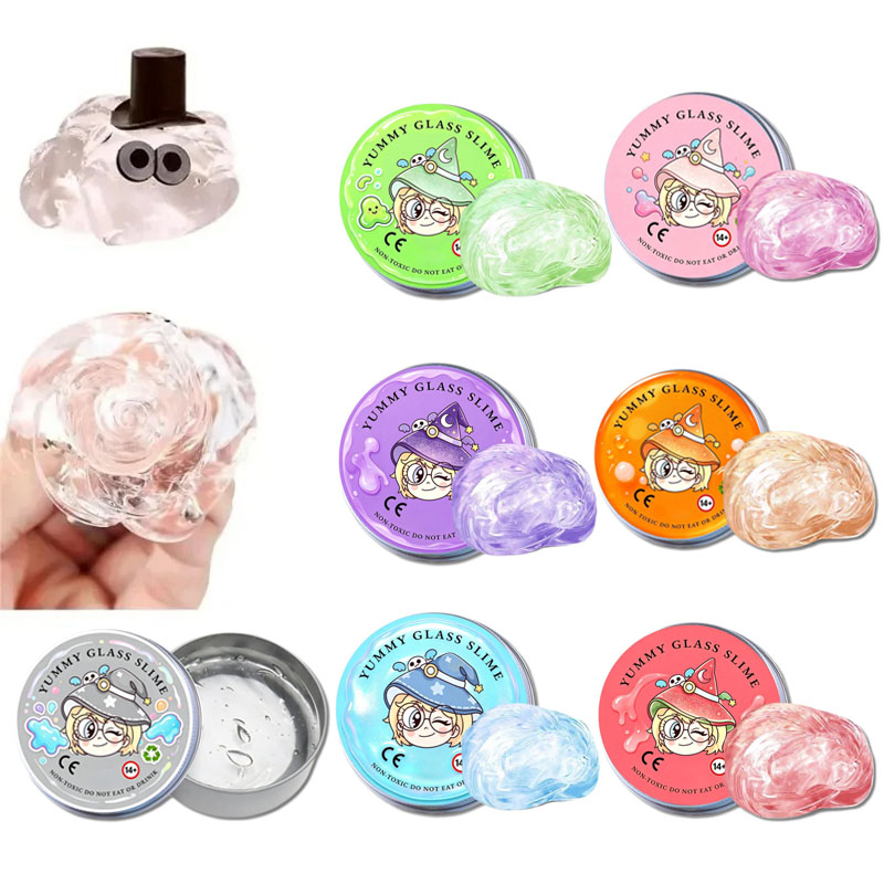Muddy Puddle Suit - */Reusable Putty Liquid Crystal Bouncy Slime