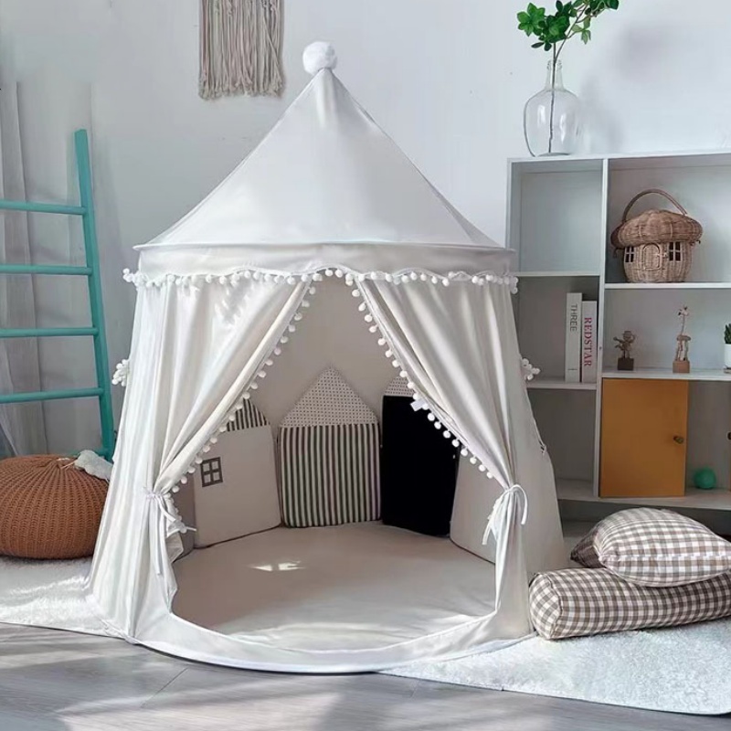 Kids Outdoor Lounge Set - Large Teepee Tent for Kids Folding