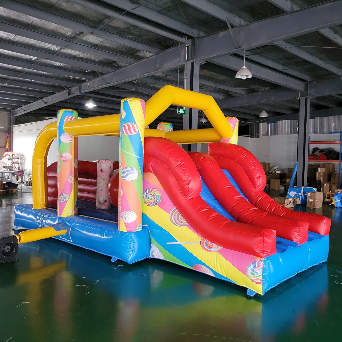 Commercial PVC Tarpaulin Kids  - Kids Outdoor Inflatable ulasan dan harga