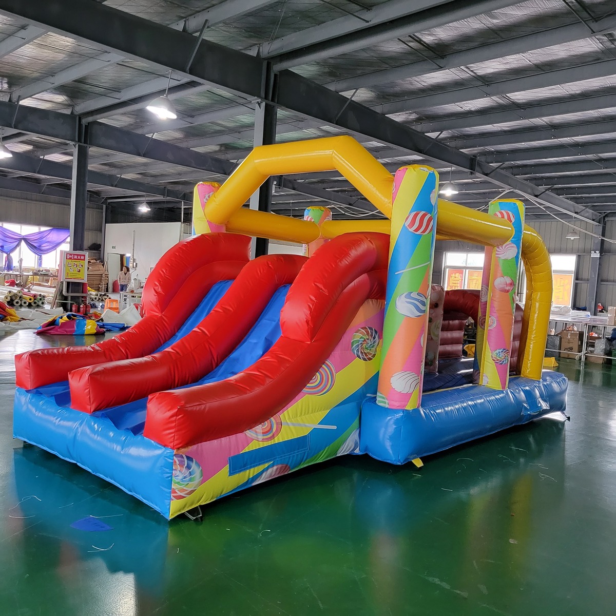 Commercial PVC Tarpaulin Kids  - Kids Outdoor Inflatable ulasan dan harga