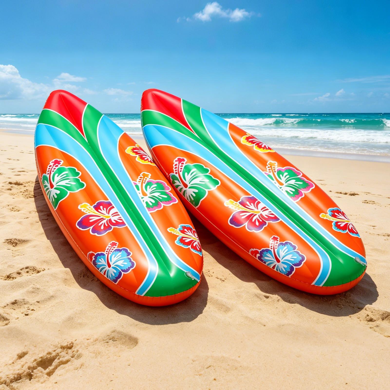 Blow Up Surf Board 2 Pieces Po - Kids Outdoor Water Toys ulasan dan harga