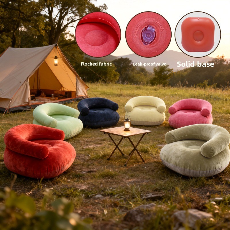 Inflatable Lazy Sofa U-shaped  - Kids Outdoor Lounge ulasan dan harga