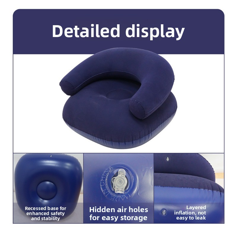 Inflatable Lazy Sofa U-shaped  - Kids Outdoor Lounge ulasan dan harga