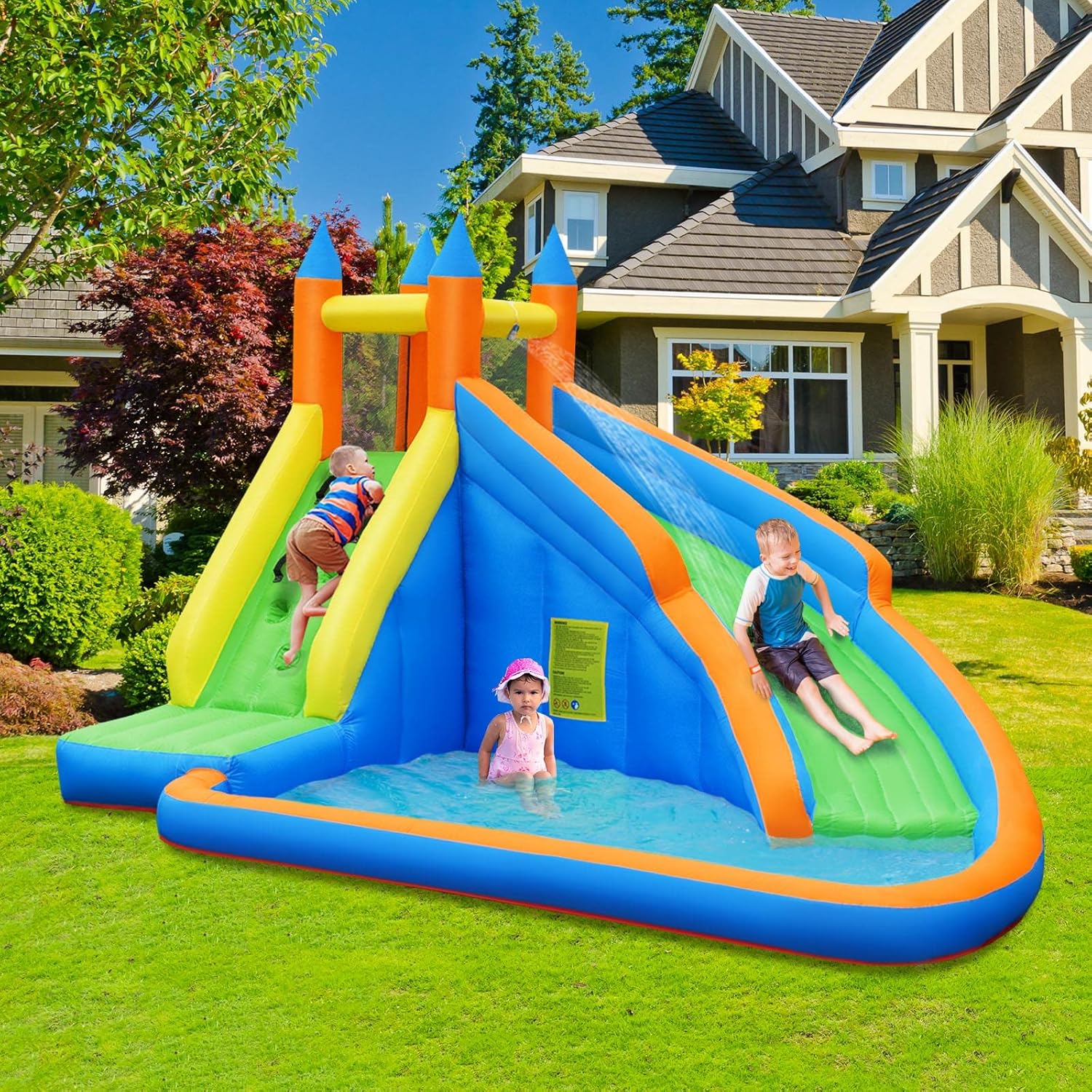 Giant Inflatable Water Park Bo - Kids Outdoor Inflatable ulasan dan harga