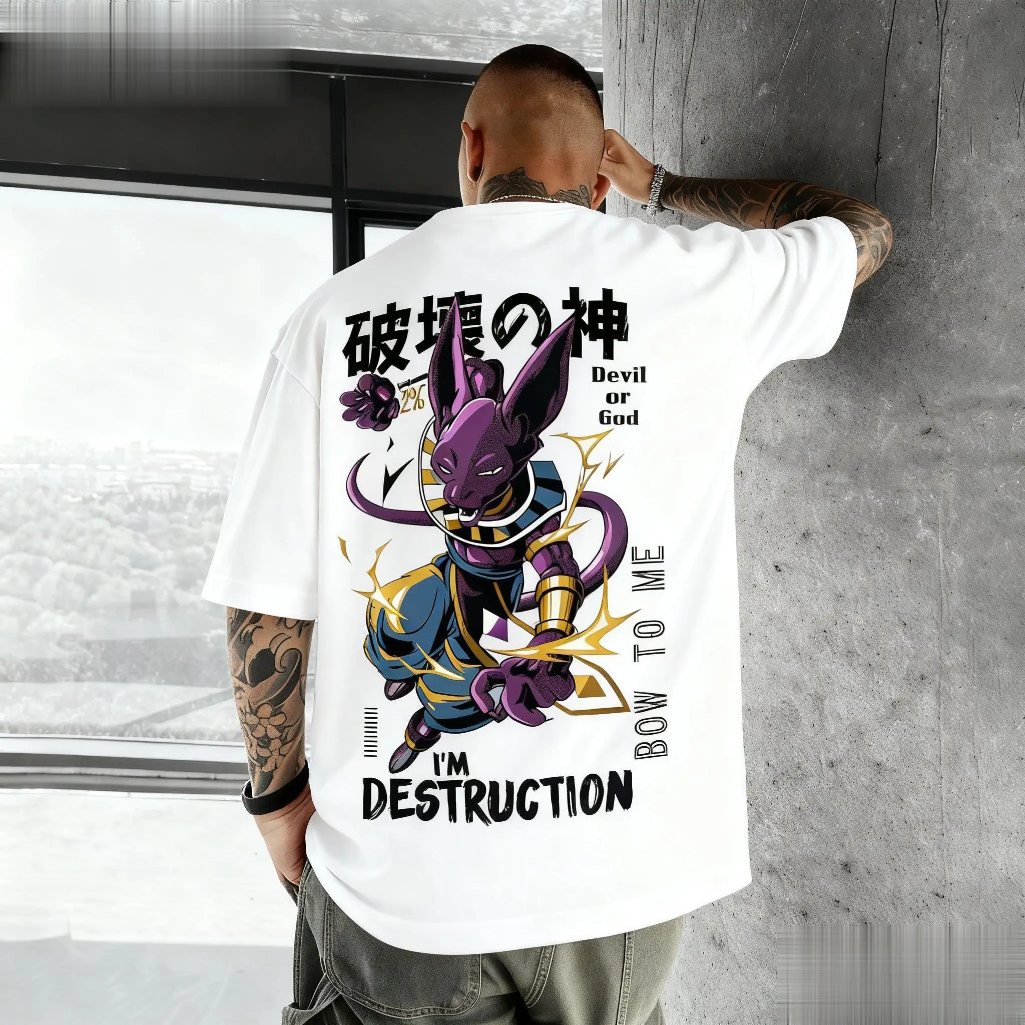 Dragon Ball Beerus Anime Graph - Tee Ball Set ulasan dan harga