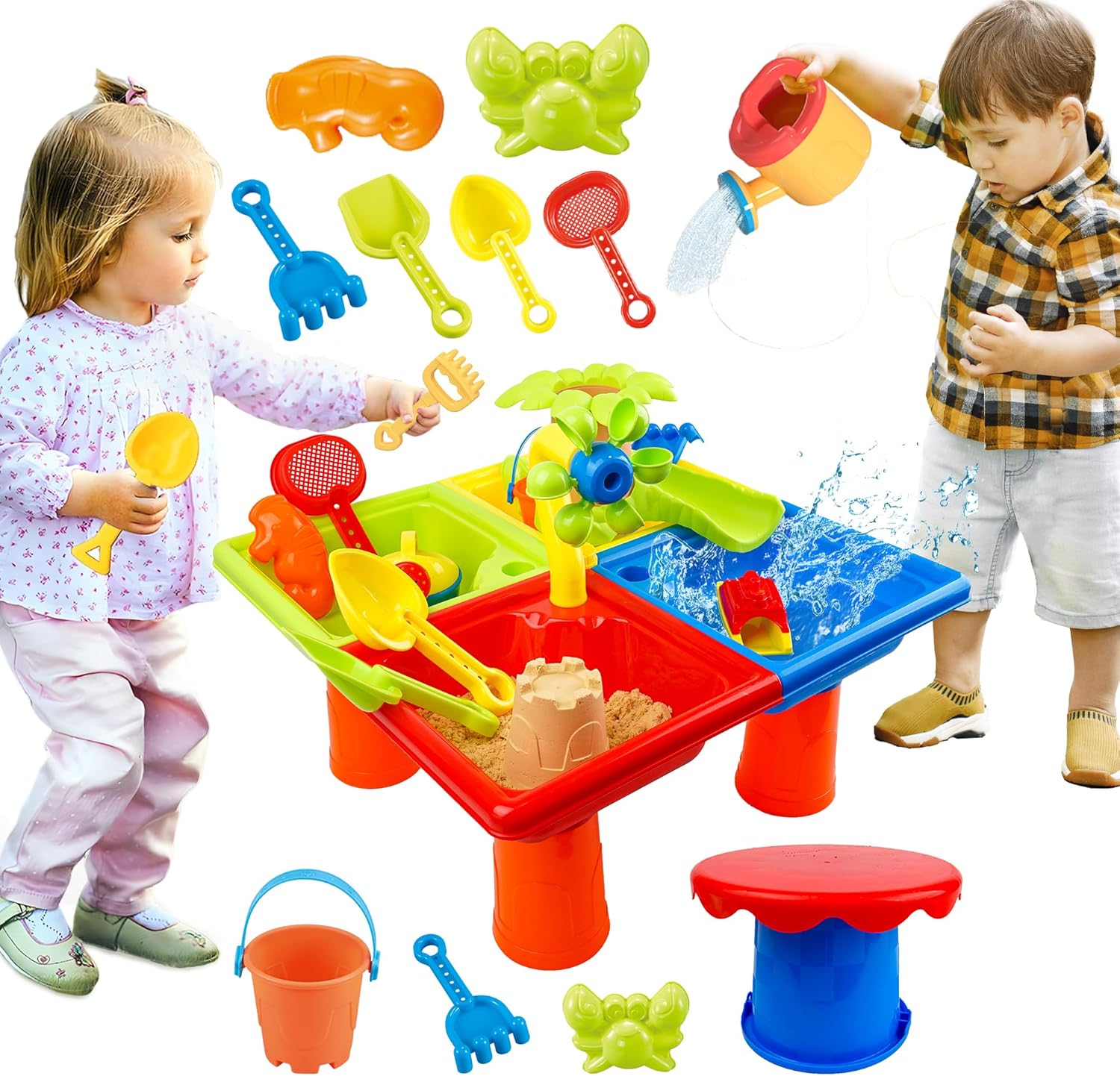 25 Pcs Summer Water Table for  - Kids Outdoor Water Toys ulasan dan harga
