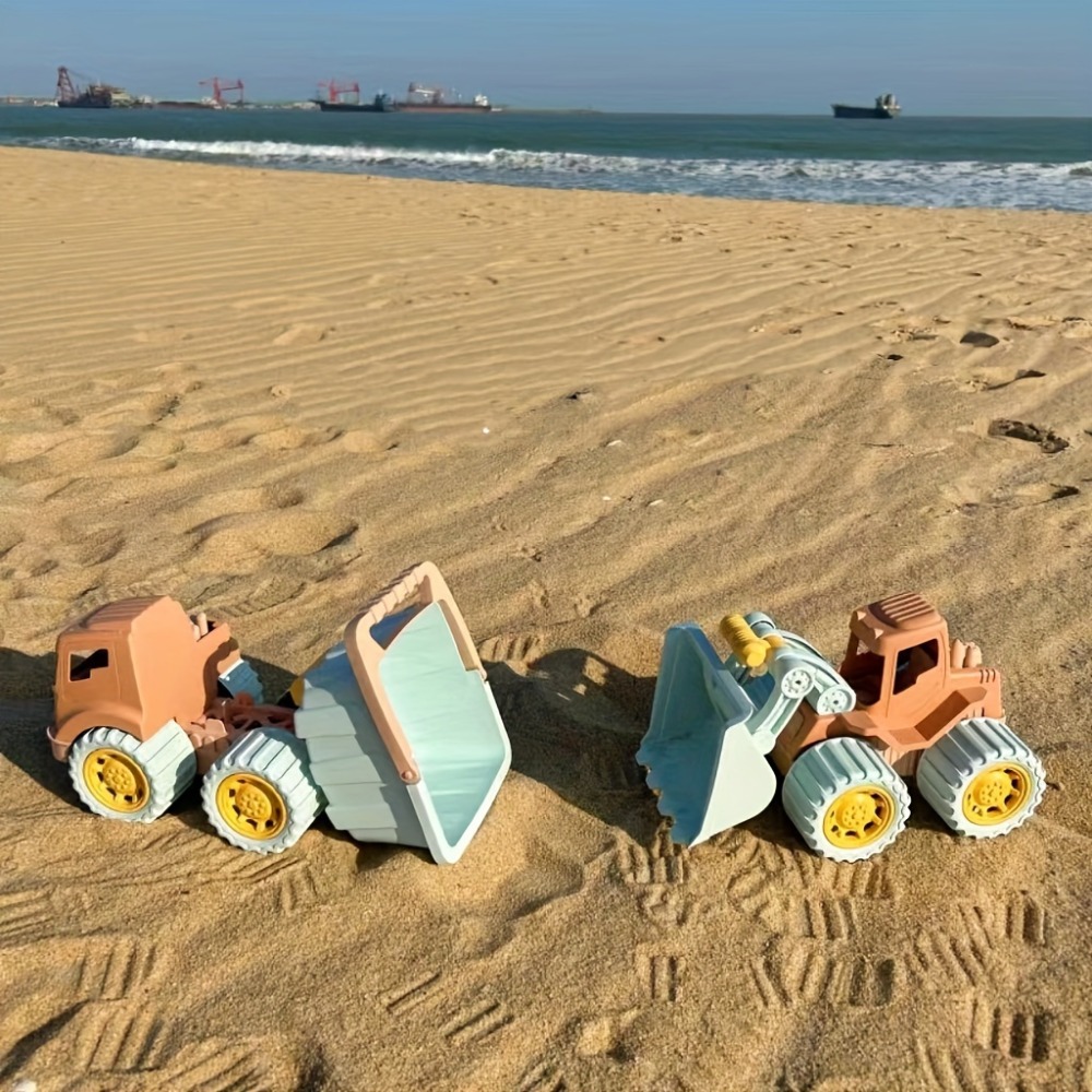 Beach Toys Construction Trucks - Kids Outdoor Water Toys ulasan dan harga