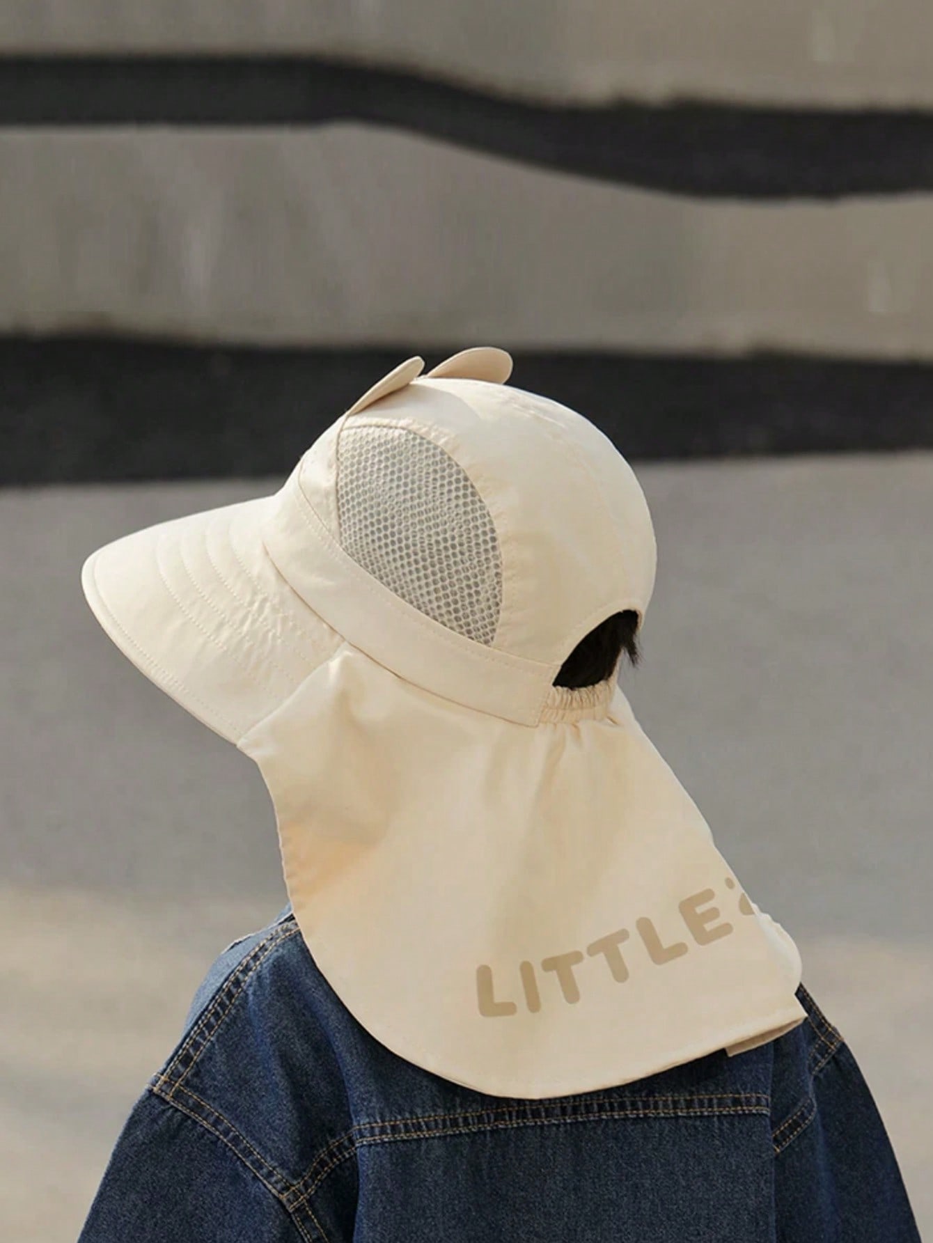 1pcs Kids Cartoon Bear Bucket  - Kids Outdoor Hat ulasan dan harga