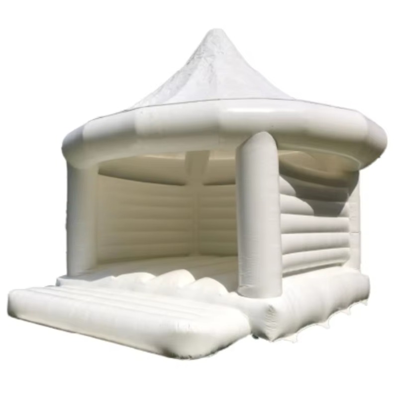 Inflatable White Wedding Bounc - Kids Outdoor Ball ulasan dan harga