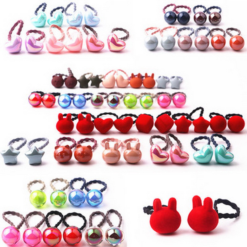 10pcs/lot Baby Sweet Hair Acce - Kids Outdoor Ball ulasan dan harga
