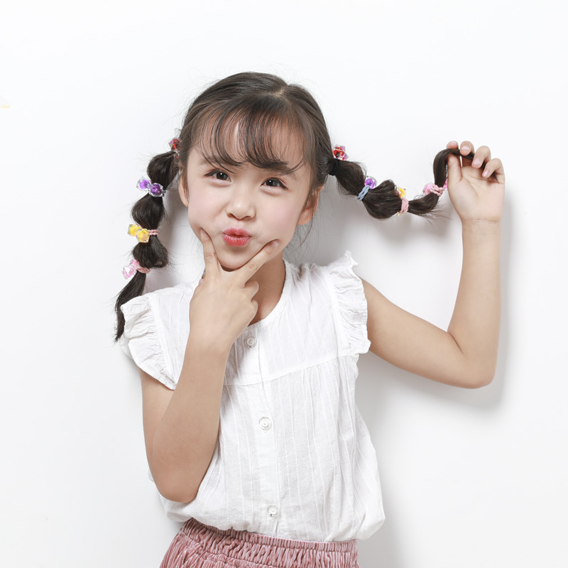 10pcs/lot Baby Sweet Hair Acce - Kids Outdoor Ball ulasan dan harga