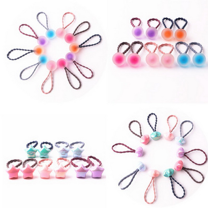 10pcs/lot Baby Sweet Hair Acce - Kids Outdoor Ball ulasan dan harga