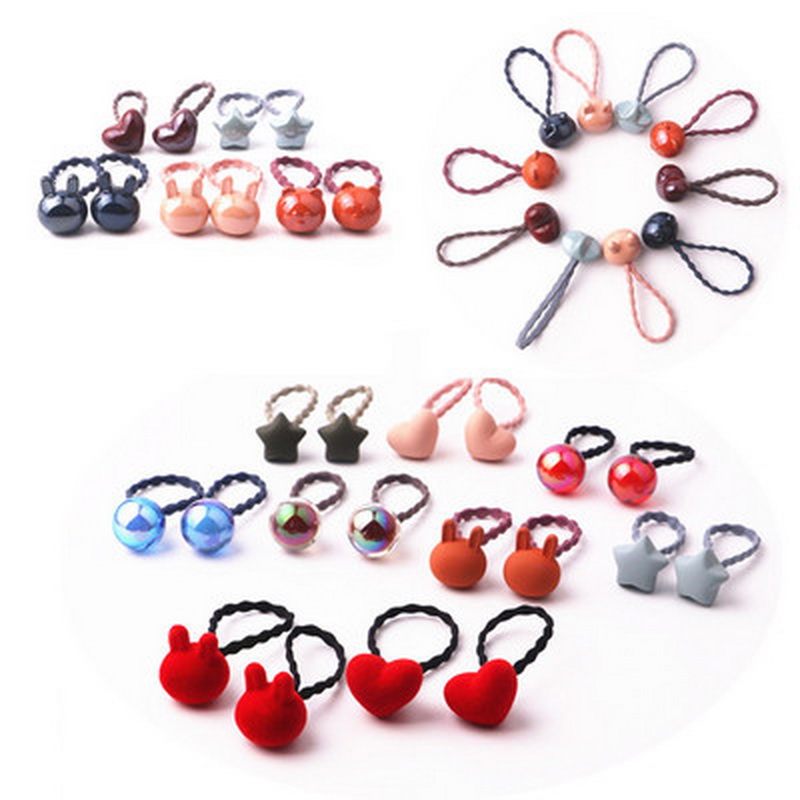 10pcs/lot Baby Sweet Hair Acce - Kids Outdoor Ball ulasan dan harga