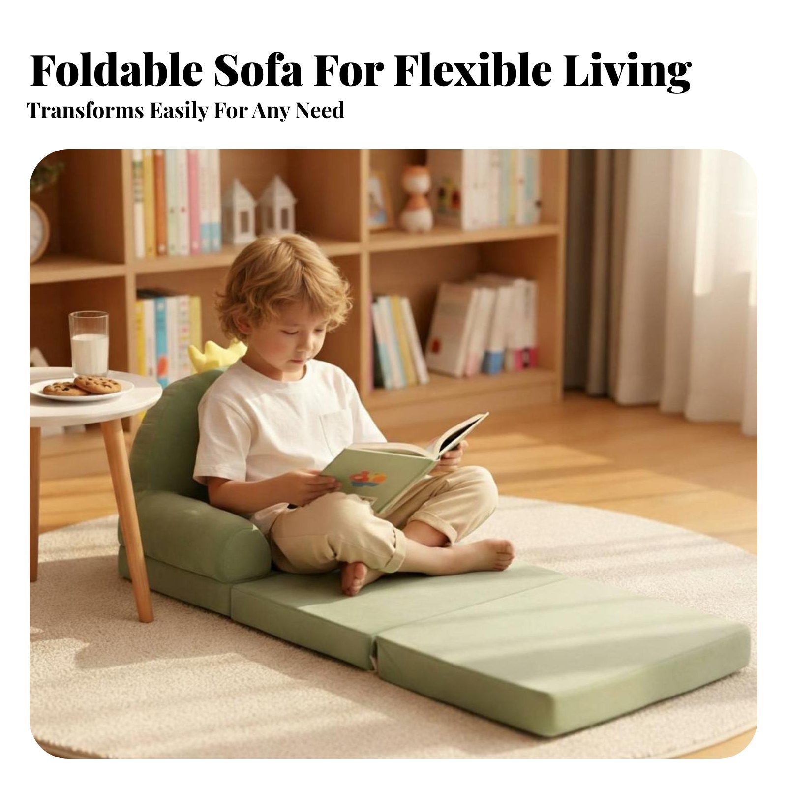 Transformable Flip-Open Sofa F - Kids Outdoor Lounge ulasan dan harga