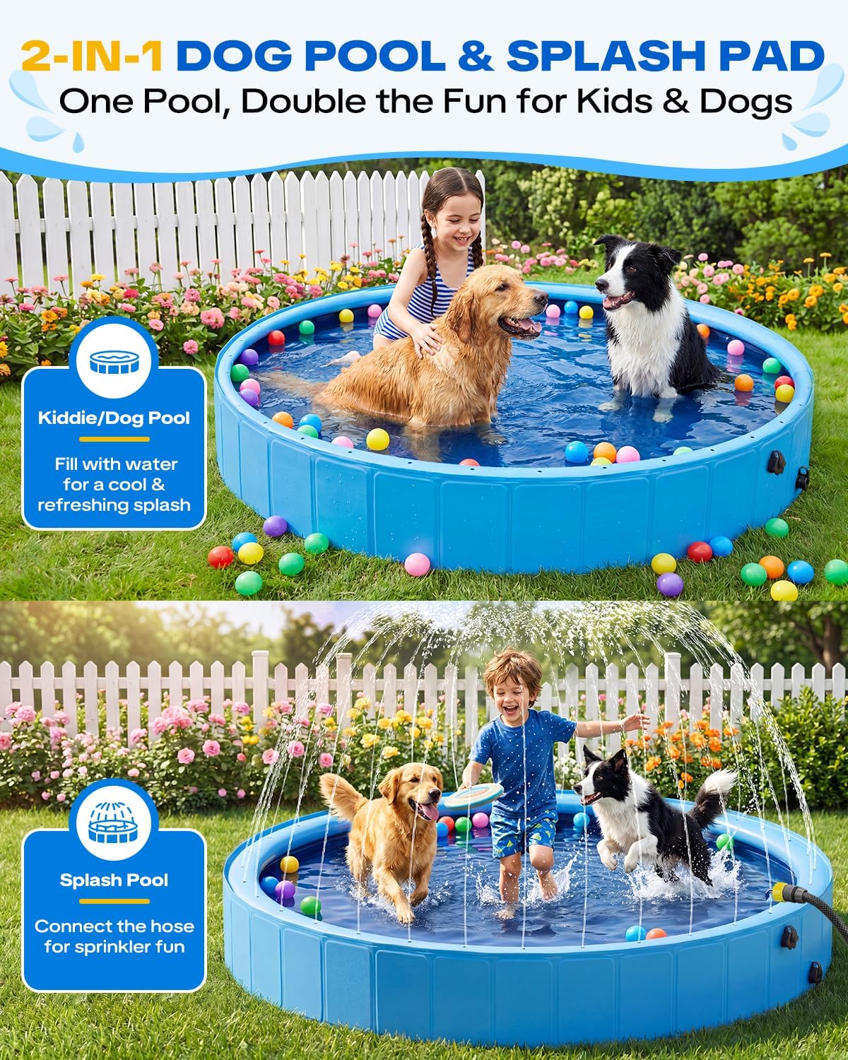 Splash Pad PVC Material Large  - Sprinkler Splash Pad ulasan dan harga