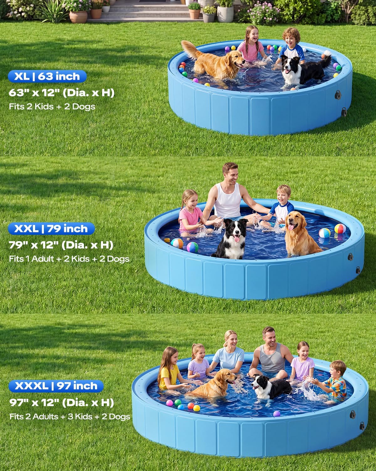 Splash Pad PVC Material Large  - Sprinkler Splash Pad ulasan dan harga