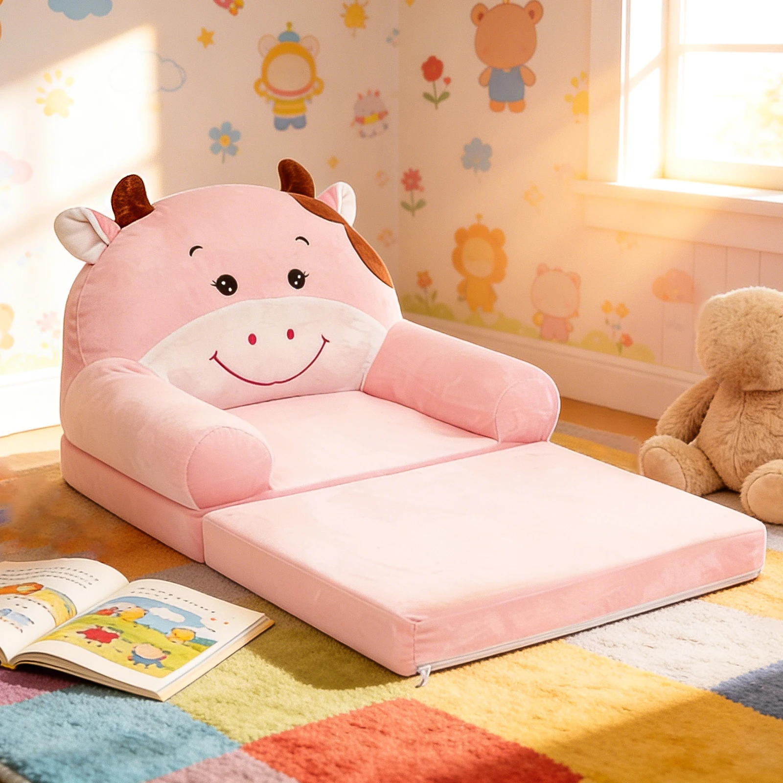 Foldable Kids Sofa Baby Seat C - Kids Outdoor Lounge ulasan dan harga