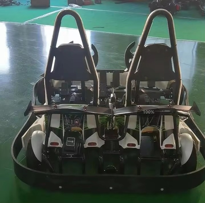 Dual-Seated Electc Racing Kart - Kids Outdoor Karting ulasan dan harga
