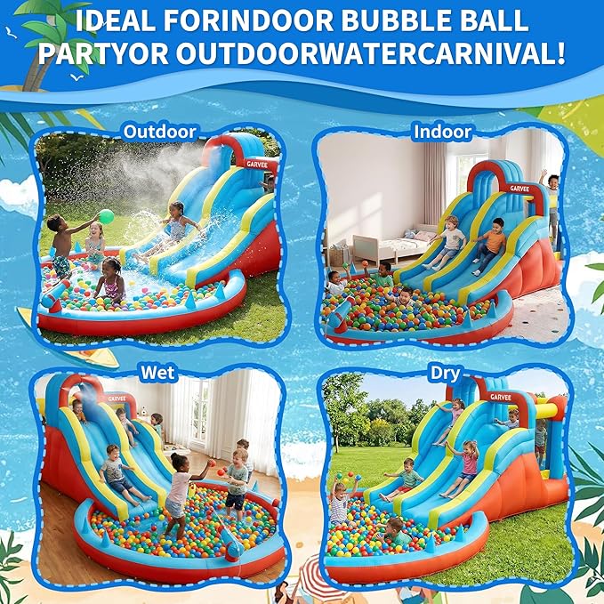 All-Season 8-in-1 Inflatable W - Kids Outdoor Inflatable ulasan dan harga