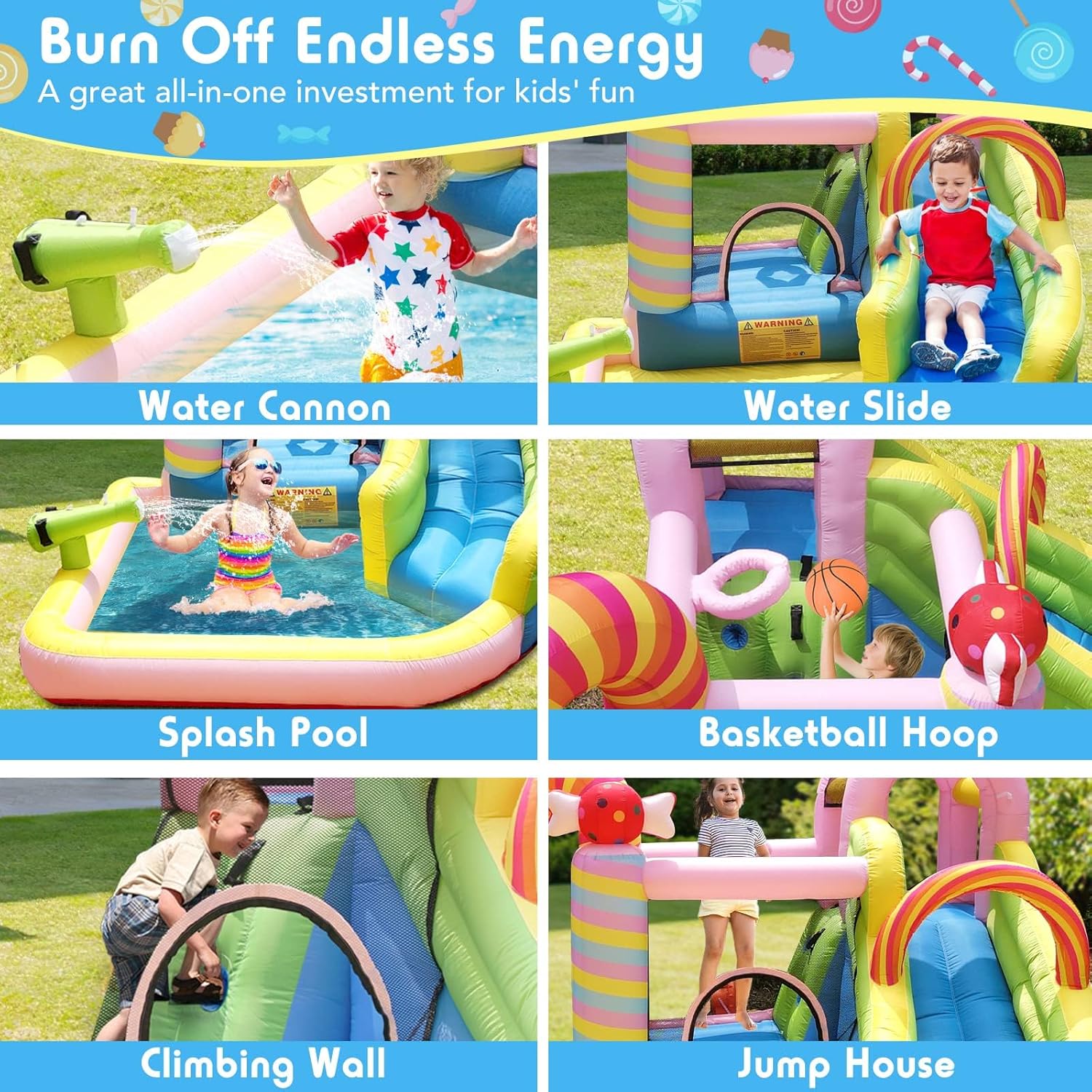 Kids Inflatable Water Slide Bo - Kids Outdoor Inflatable ulasan dan harga
