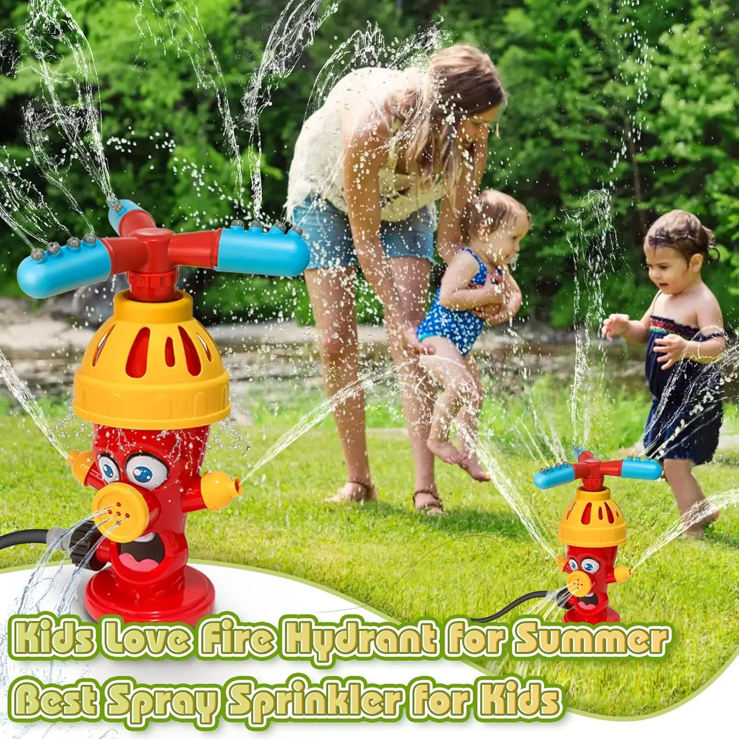 Water Spray Toy Hydrant Sprink - Kids Outdoor Water Toys ulasan dan harga