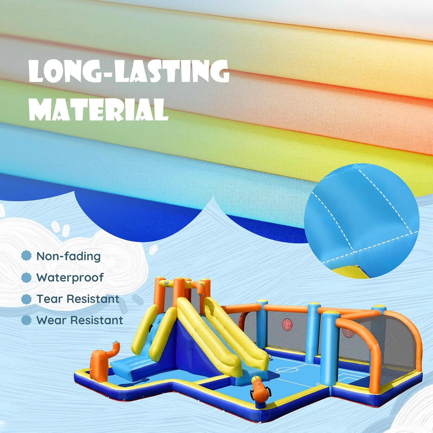 Giant Inflatable Water Slide B - Kids Outdoor Inflatable ulasan dan harga