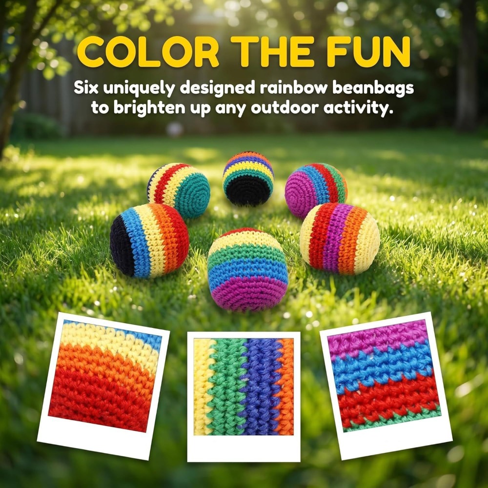 New Soft Footbag Hack Sandbag  - Kids Outdoor Ball ulasan dan harga
