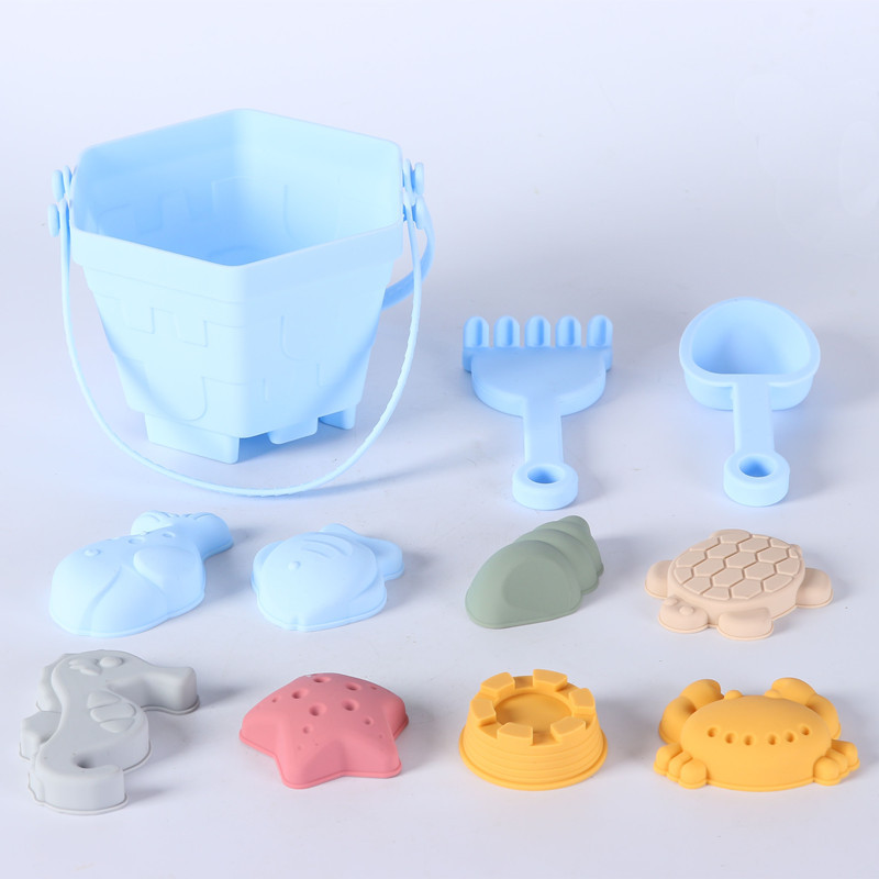 11PCS Silicone beach bucket sa - Kids Outdoor Water Toys ulasan dan harga
