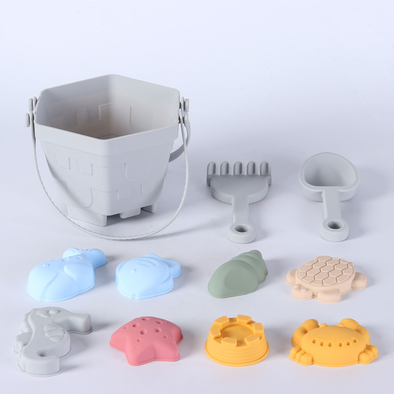 11PCS Silicone beach bucket sa - Kids Outdoor Water Toys ulasan dan harga