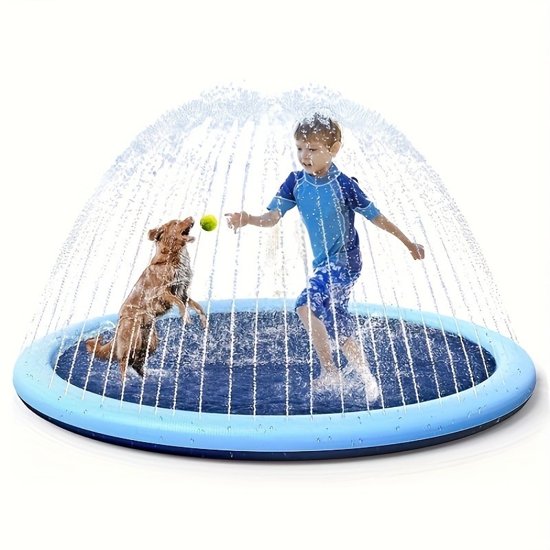 170×180cm Large Water Splash P - Sprinkler Splash Pad ulasan dan harga