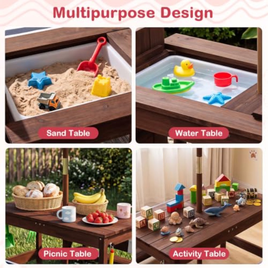 Outdoor kids picnic table for  - Kids Outdoor Umbrella For Table ulasan dan harga