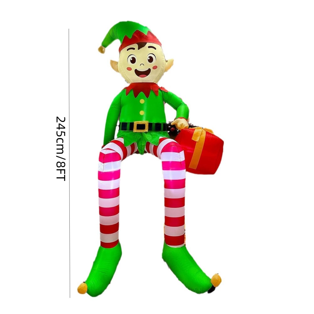 8FT Christmas Inflatables Sitt - Kids Outdoor Gifts ulasan dan harga