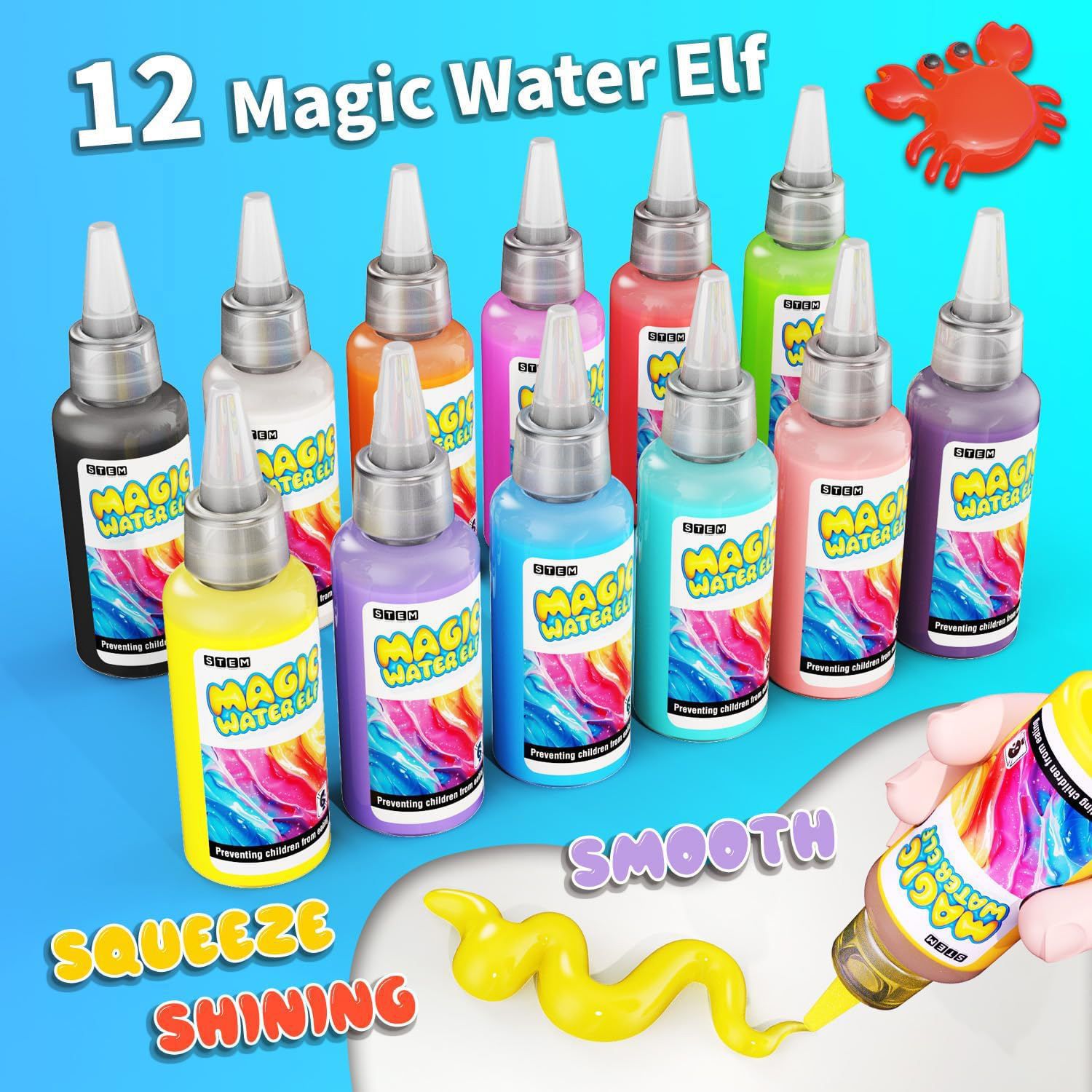 Magic Gel Water Beads Toy: 12- - Kids Outdoor Water Toys ulasan dan harga