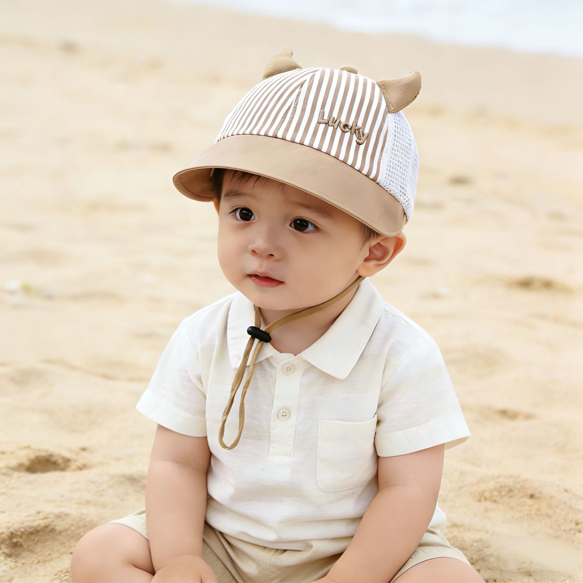 Baby Kids Cotton Baseball Cap  - Kids Outdoor Hat ulasan dan harga