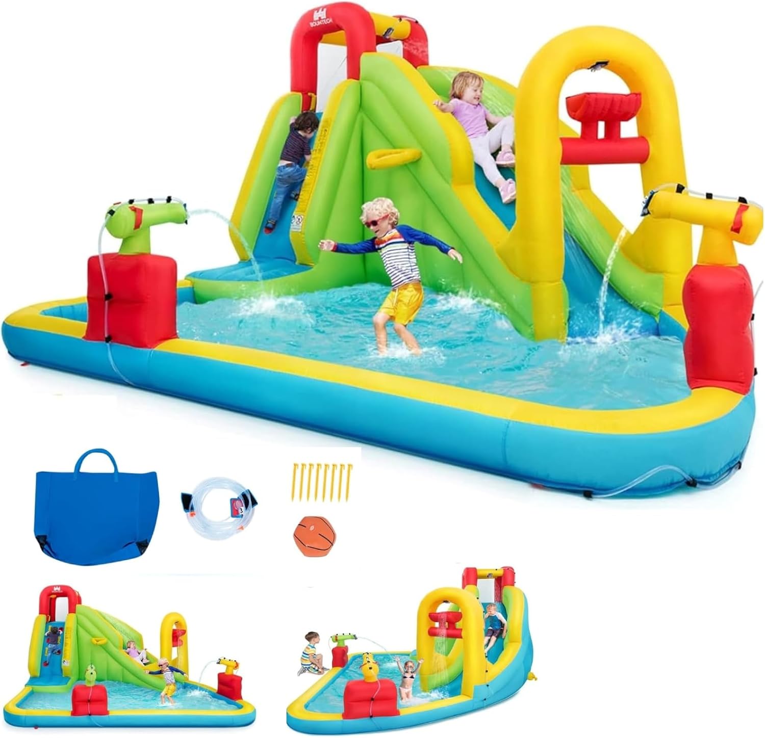 Mega Inflatable Water Park Bou - Kids Outdoor Gifts ulasan dan harga
