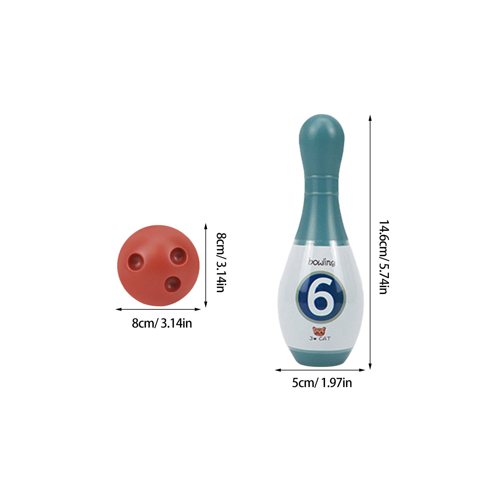 1Set Indoor Bowling Kids Numbe - Kids Outdoor Ball ulasan dan harga