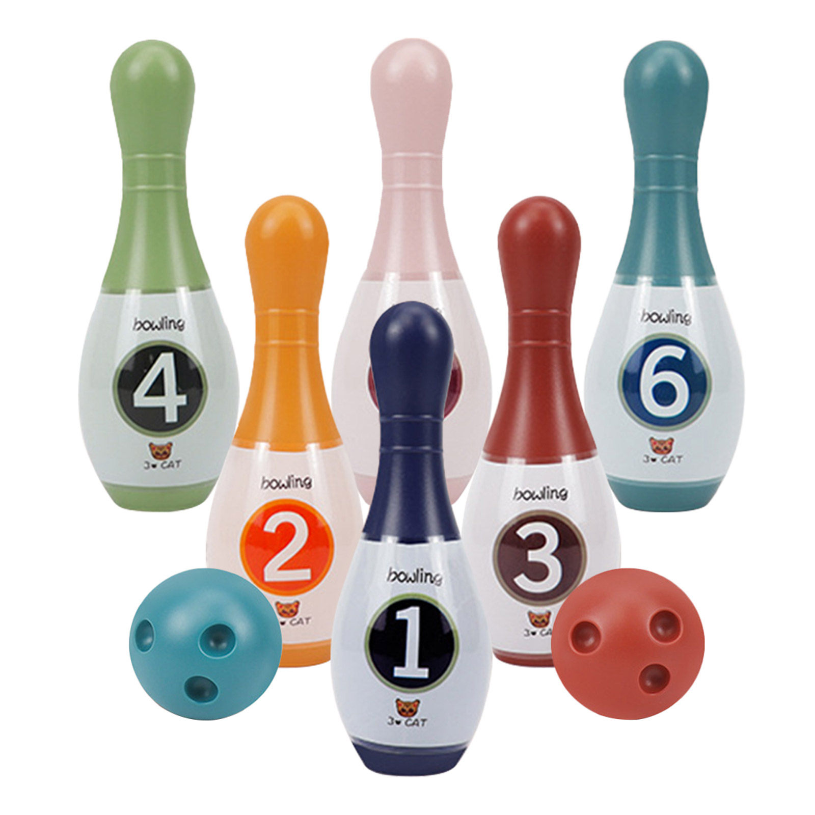 1Set Indoor Bowling Kids Numbe - Kids Outdoor Ball ulasan dan harga