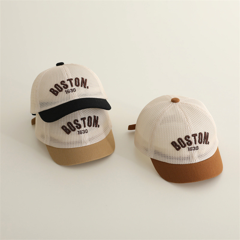 Letter Embroidered Baby Baseba - Kids Outdoor Hat ulasan dan harga