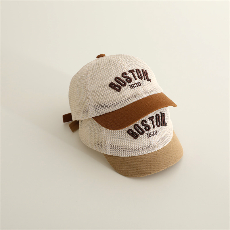 Letter Embroidered Baby Baseba - Kids Outdoor Hat ulasan dan harga
