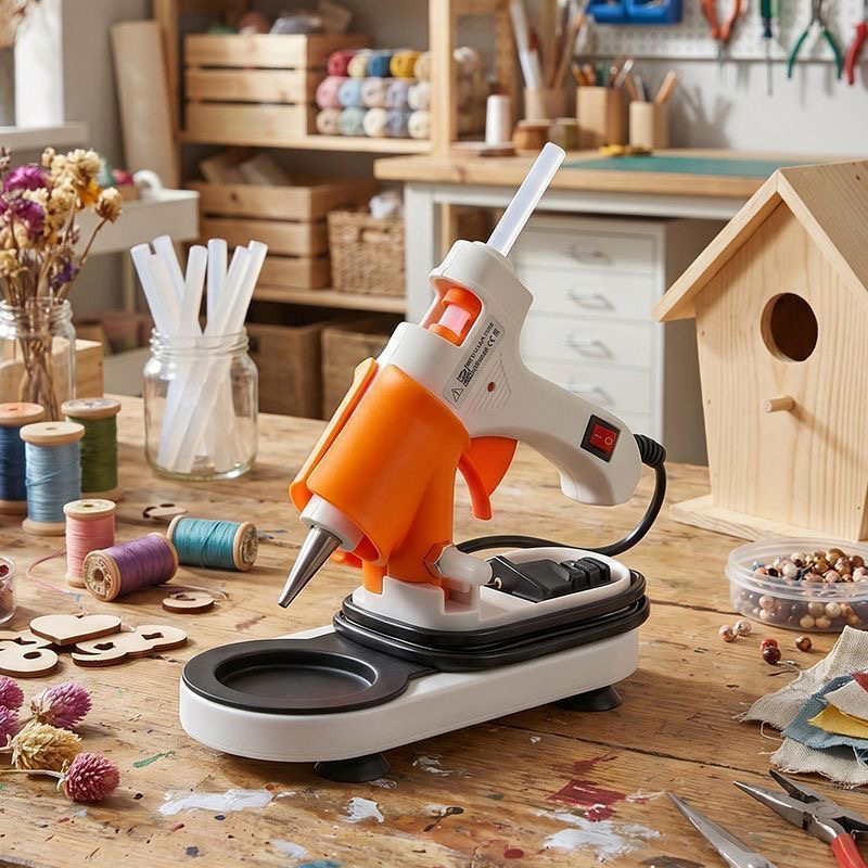 Adjustable Hot Glue Gun Stand  - Sprinkler Splash Pad ulasan dan harga