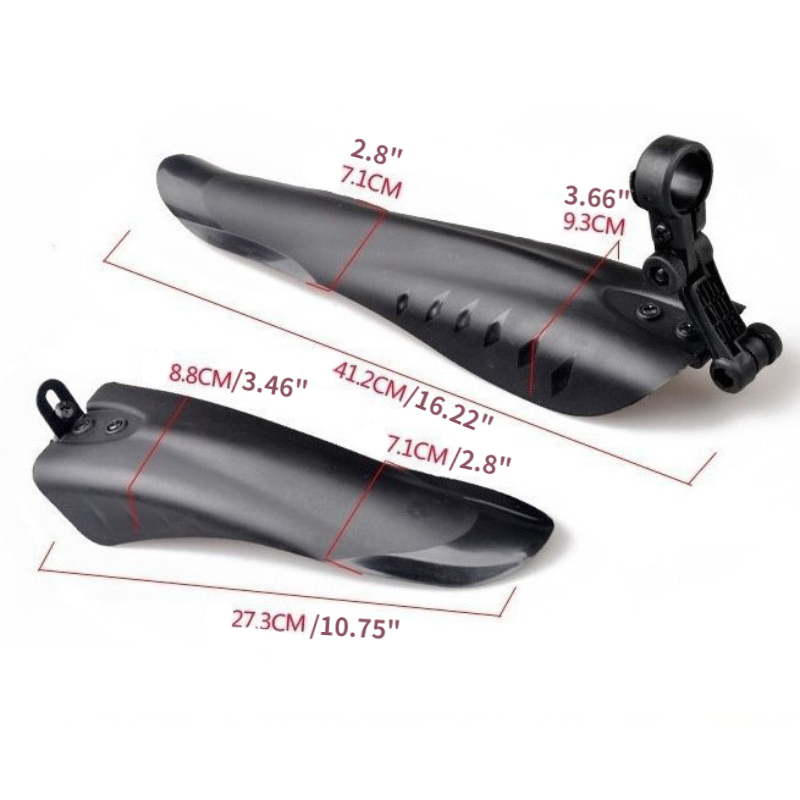 Mountain Bike Fenders Set Mud  - Muddy Puddle Suit ulasan dan harga
