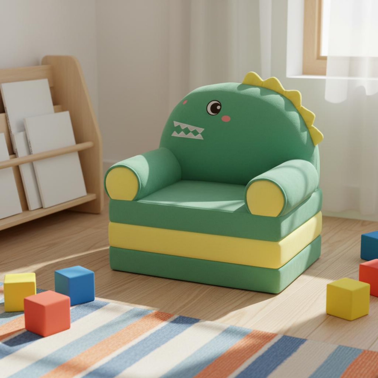 Folding Kids Sofa Bed Foldable - Kids Outdoor Lounge ulasan dan harga