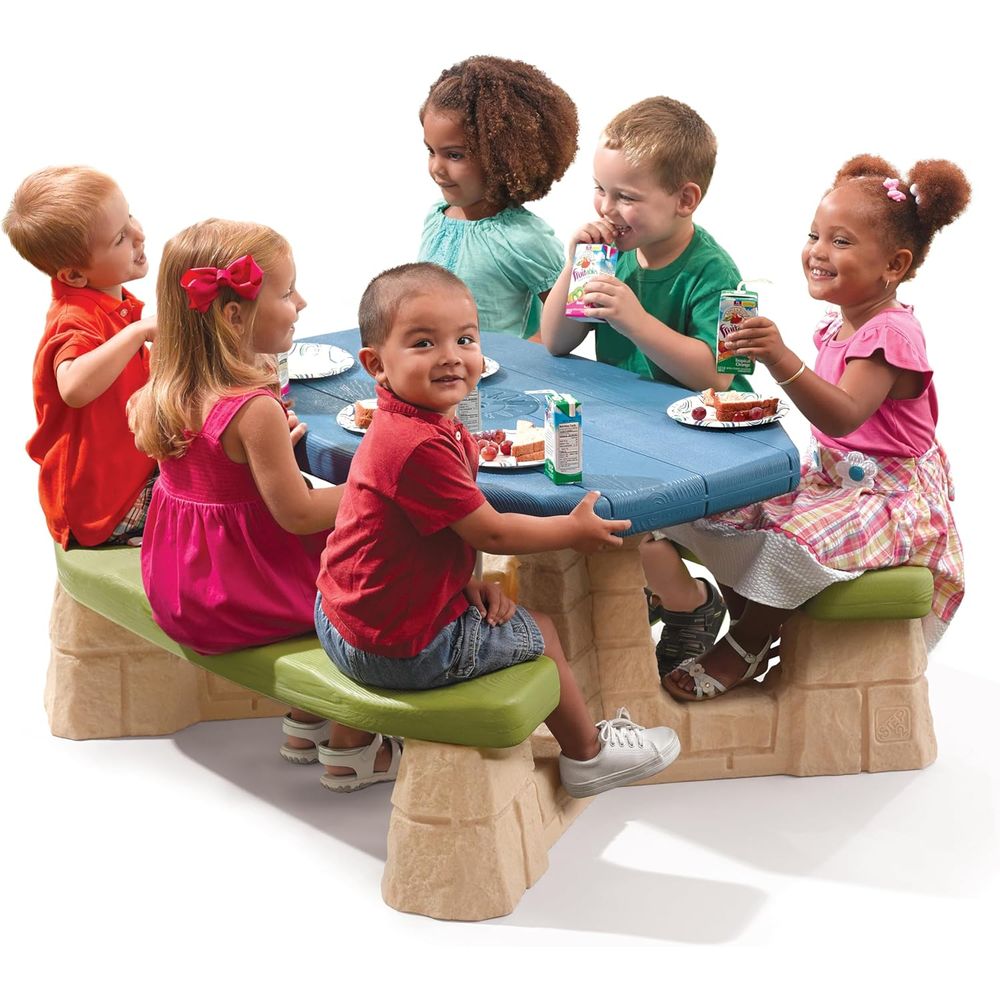 Naturally Playul Kids Picnic T - Kids Outdoor Umbrella For Table ulasan dan harga